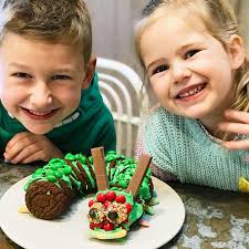 Using a rubber spatula gently combine cake mix, juice, oil, and egg whites in a large bowl. Chocolate Ripple Caterpillar Rhicreative