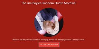 Best course to learn react in 2019: The Jim Boylen Random Quote Machine And Other Bulls Bullets