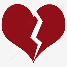 Gambar Clipart Hati Cinta Retak Merah Clipart Jantung Cinta Hati Seni Klip Png Transparan Clipart Dan File Psd Untuk Unduh Gratis