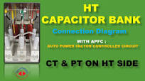 CAPACITOR BANK APFC CIRCUIT//AUTOMATIC POWER FACTOR CONTROLLER CIRCUIT  DIAGRAM//APFC RELAY CIRCUIT