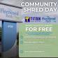 Community Shred Day Courtesy of Fleetwood Bank