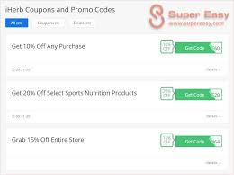 Iherb promo codes, coupons & deals click the button to view the complete list of all verified promo codes for iherb all at once. Iherb Coupon Promo Codes Sales 04 2021 Super Easy