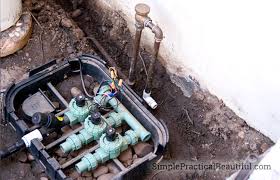 How to install a irrigation valve. How To Install Irrigation Valves Part 1 Of The Sprinkler System Simple Practical Beautiful