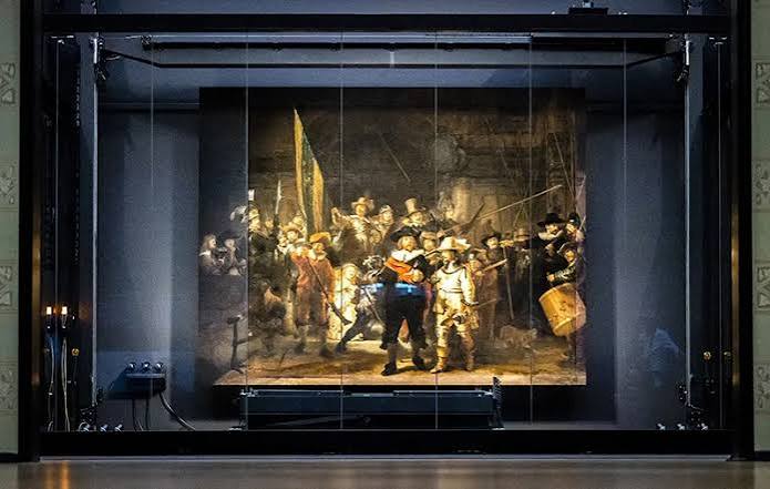 Lost Edges of Rembrandt's 'Night Watch' Are Restored Using Artificial  Intelligence