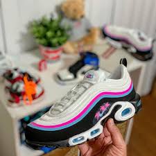 V I C Enike Airmax Plus 97 Miami Vice For All Personal Shopping Inquiries Con In 2020 Nike Air Max Personal Shopping Miami Vice