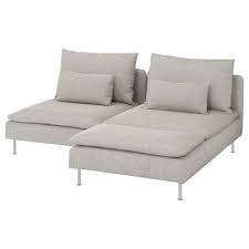 Soderhamn 2 Sitssoffa Med Schaslong Samsta Morkgra Ikea In 2021 Love Seat Chaise Ikea