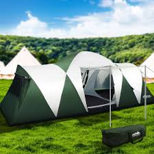 Ozark trail makes another appearance on our list, but this time it is because of the base camp tent's geodesic design. Weisshorn Family Camping Tent 12 Person Hiking Beach Tents 3 Rooms G Kimbar Products