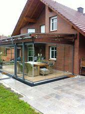 Wintergarten Balkonverbau Verglasung Glaseleme In 2020 Patio Backyard Patio Patio Design