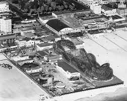 Aerial View Of The Pike Long Beach Ca 1940 The Pike Amusement Center Opened In 1902 It Has Game Long Beach California Long Beach Pike Places In California
