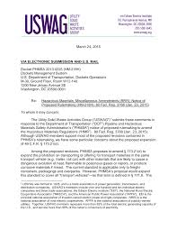 March 24, 2015 VIA ELECTRONIC SUBMISSION AND U.S. MAIL Docket PHMSA  2013-0225 (HM-218H) Dockets Management System U.S. Departmen