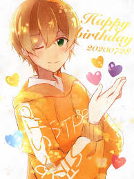 ぽしぇっと on twitter かわいいアニメの少年 お誕生日おめでとう イラスト
