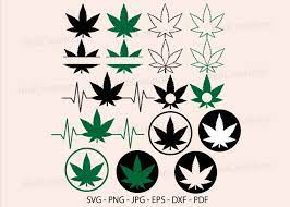 Download Marijuana Leaf Svg Weed Leaf Monogram Graphic By Redcreations Creative Fabrica