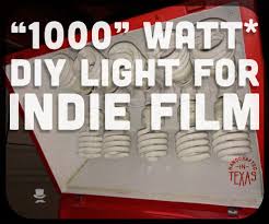 You may be looking for diy video lighting tools. 1000 Watt Diy Light For Indie Film And Photography 6 Steps With Pictures Instructables