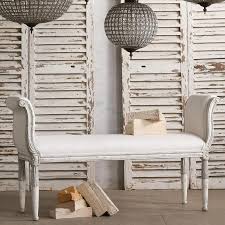 Plus, the picture in the advert showed a classy, attractive lady laying back on a bed wearing a beautiful, silk negligee. Eloquence Boudoir Two Tone Silver Bench