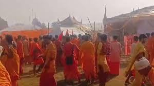 कुरुक्षेत्र महायज्ञ में बासी खाने की शिकायत करने गए थे ब्राह्मण, बाउंसर ने चला दी गोली, एक घायल - India TV Hindi