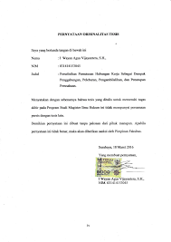 Surat keterangan kerja adalah surat yang diterbitkan oleh suatu perusahaan, instansi atau lembaga yang menunjukkan status seorang karyawan bahwa surat keterangan kami terbitkan menerangakan bahwa saudari anisa rahma tidak dapat masuk kuliah pada 18 s/d 20 september 2017 karena ada. Http Repository Unair Ac Id 23701 1 Thb 03 16 20vij 20p Pdf