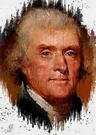 Thomas Jefferson by Gunawan Rb Wall Art