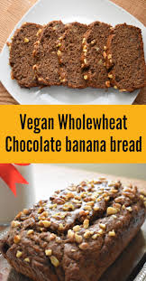 Vegan Chocolate Walnut Banana Bread Wealth Of Food Recipe Food Banana Bread Vegan Chocolate