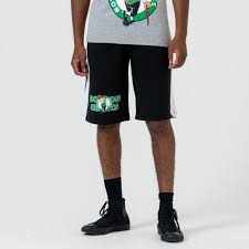 The celtics started to compete in the national basketball association (nba) as a. Boston Celtics Logo Black Shorts New Era Cap