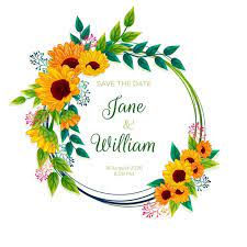 pobierz kwiatowy rama slubu za darmo in 2020 flower background wallpaper flower frame floral invitations template
