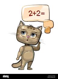 Cute Kitten baby is trying to count ...