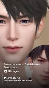 Sims characters : Caleb Love & Deepspace