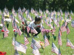 Flags flying at fort logan national cemetery during memorial day 2006. Tahoma National Cemetery To Host Memorial Day Ceremony Kent Reporter