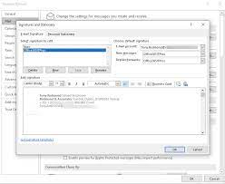 Use this email signature template to pick one of 20 email signatures and easily customize. Microsoft Introduces Roaming Signatures For Outlook For Windows Office 365 For It Pros