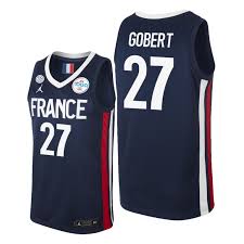 Twelve countries are competing in tokyo for olympic gold in men's basketball. Rudy Gobert France Basketball 2021 Tokyo Olympics Away Jersey Blue