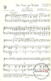 Die post im walde op 12 schaeffer heinrich egidius h trompete solo musikverlag wilhelm halter gmbh noten blechblasinstrumente trompete trompete trompete solo Schaffer H Die Post Im Walde Op 12 Fur Trompete Solo Und Salonorchester Bei Mayrische Musik Muller Kaufen