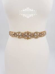 Gold Bridal Sash Champagne Belt Gold Bridal Belt Wedding Etsy Bridal Belt Wedding Belts Bridal Sash