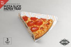 Your resource to discover and connect with designers worldwide. Pizza Slice Tray Packaging Mockup Food Packaging Food Food Mockup