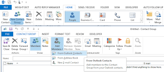 Only one email will be displayed as a recipient. How To Send A Group Email In Outlook