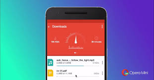 Which is the latest version of opera mini? Download Manager For Android Now With Speed Meter