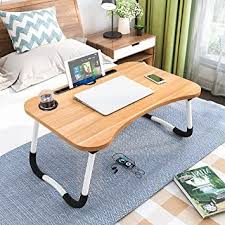 The desk top of this foldable lazy laptop is made of black wire drawing board, with stable structure, abrasion resistance, scratch resistance, waterproof and no peculiar smell. Foldable Laptop Table Charmdi Portable Laptop Bed Tray Table Nbsp Folding Dormitory Table Notebook Stand Reading Holder N Bed Tray Table Laptop Table Bed Tray