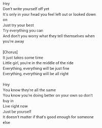 The Middle Jimmy Eat World This Song Is Currently My Anthem Of The Day Meaningful Lyrics How Are You Feeling Quotes