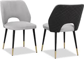 Get the best deal for velvet dining chairs from the largest online selection at ebay.com. 2 X Jagger Velvet Dining Chair Grey Or Beige Dining Chairs