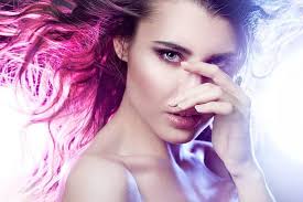 Blondes and gray hair have the most fun with indigo ! 70 Beautiful Blue And Purple Hair Color Ideas Hairstylecamp