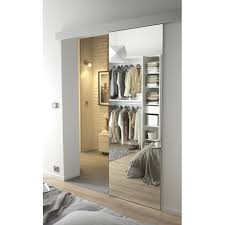 Porte Coulissante Seule En Verre Miroir Reflecto Castorama Porte Coulissante Miroir Porte Coulissante Porte Coulissante Verre