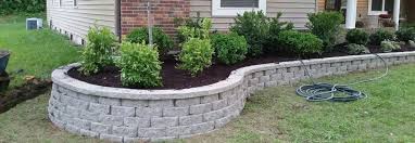 Concrete landscape curbing (or concrete landscape bordering) is an alternative to plastic or metal landscape edging. 1 Lawn Care St Louis Free Bids Landscaping Services Schwartz Bros
