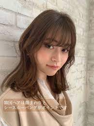 オルチャン ミディアム パーマ 韓国風ヘアー ヘアスタイルや髪型の写真 画像 ゆるふわパーマに特化した美容師 眞鳥康史 joemi by un ami ジョエミ バイ アンアミ ミディアム パーマ ヘアー パーマ
