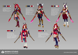 Katarina blood moon by userboy17 from league of legends. Blood Moon Katarina Concept Art Room 8 Studio
