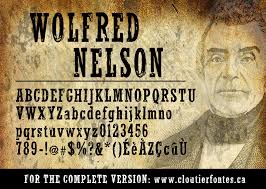 Adobe fonts (formerly typekit) is an online service that provides its subscribers with access to its font library, under a single licensing agreement. Wolfred Nelson Font Dafont Com