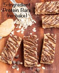 5 ing protein bars no bake