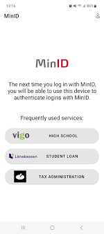 How to register with MinID app | Help and guides for Common ICT solutions