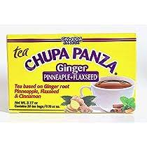 Amazon.Com : Gn+Vida Tea Chupa Panza, Tea Based Onginger Root, Pinneapple,  Flaxseed & Cinnamon (30 Tea Bags/0.10 Oz Each)(Pack Of 3) : Everything Else