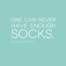 Of course it is happening inside your head, harry, but why on earth should that mean that it is not real?. Albus Dumbledore Socks Quotes Quotes Christmas Socks