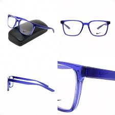 NIKE 7302 430 53mm Crystal Blue w/Demo Lenses Eyeglasses 53-17-140 | eBay