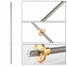 Sponsored 8mm Threaded Rod Trapezoidal Lead Screw Nut For Stepper Motor 3d Printer Cs Stepper Motor 3d Printer Printer