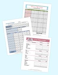 The budget by paycheck method of budgeting allows you to break up your budget into sections by paycheck. Free Printable Budget Worksheets Freebie Finding Mom